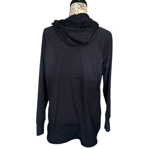 Eddie Bauer EUC Dark Blue Pullover Handpocket Hoodie Size Small - Picture 2 of 5